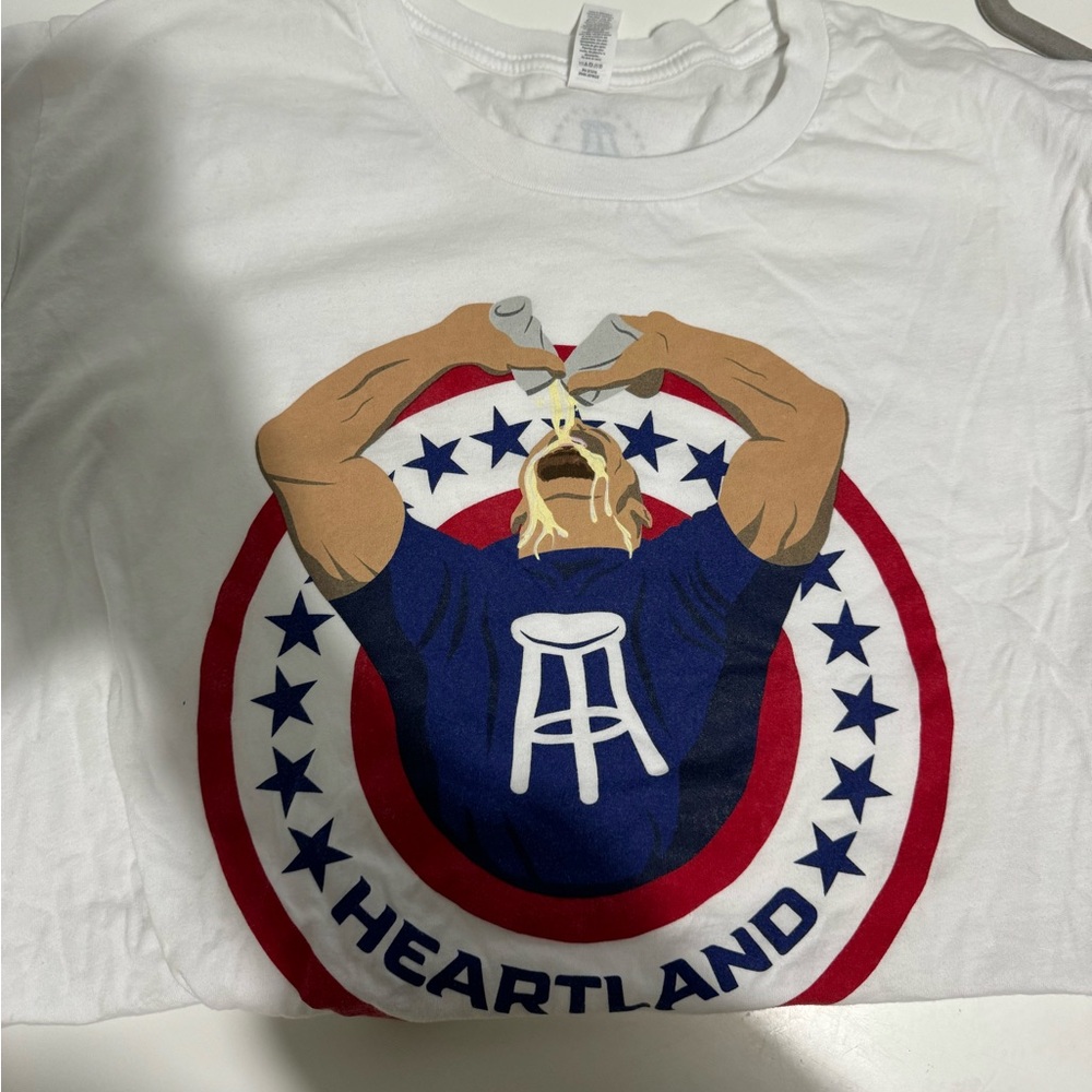 Barstool Sports size XL Heartland tshirt